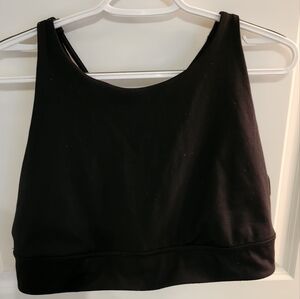 Black Sports Bra